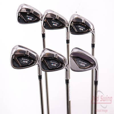 TaylorMade M4 Iron Set 6-PW AW UST Mamiya Recoil ES 460 Graphite Senior Right Handed 38.25in