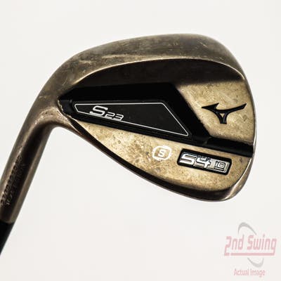 Mizuno S23 Copper Cobalt Wedge Sand SW 54° 10 Deg Bounce S Grind FST KBS Hi-Rev 2.0 Steel Wedge Flex Left Handed 35.5in