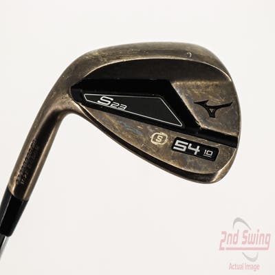 Mizuno S23 Copper Cobalt Wedge Sand SW 54° 10 Deg Bounce S Grind FST KBS Hi-Rev 2.0 Steel Wedge Flex Left Handed 35.5in