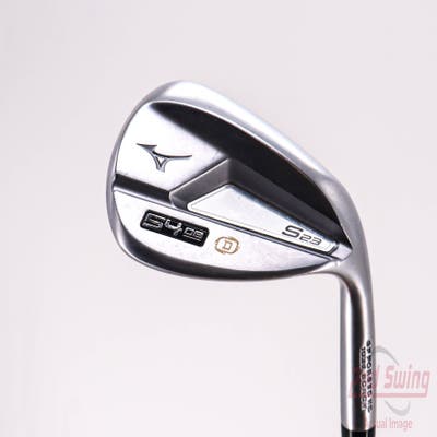 Mizuno S23 Satin Chrome Wedge Sand SW 54° 8 Deg Bounce D Grind FST KBS Hi-Rev 2.0 115 Steel Wedge Flex Right Handed 35.5in