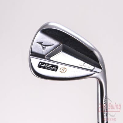 Mizuno S23 Satin Chrome Wedge Pitching Wedge PW 46° 8 Deg Bounce S Grind FST KBS Hi-Rev 2.0 115 Steel Wedge Flex Right Handed 35.75in