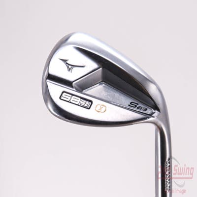 Mizuno S23 Satin Chrome Wedge Lob LW 58° 4 Deg Bounce X Grind FST KBS Hi-Rev 2.0 115 Steel Wedge Flex Right Handed 35.5in