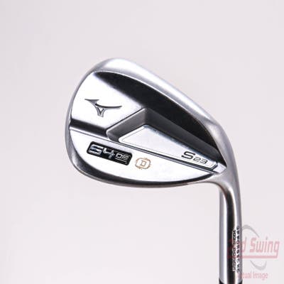 Mizuno S23 Satin Chrome Wedge Sand SW 54° 8 Deg Bounce D Grind FST KBS Hi-Rev 2.0 115 Steel Wedge Flex Right Handed 35.5in