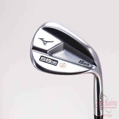 Mizuno S23 Satin Chrome Wedge Lob LW 58° 12 Deg Bounce D Grind FST KBS Hi-Rev 2.0 115 Steel Wedge Flex Right Handed 35.5in