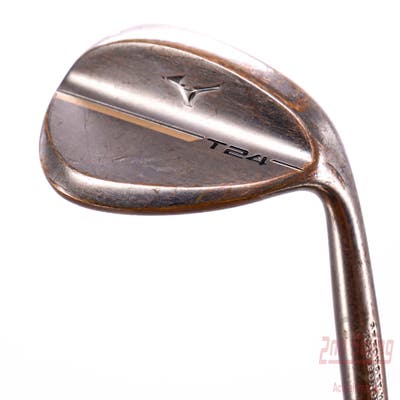 Mizuno T24 Denim Copper Wedge Sand SW 56° 8 Deg Bounce V Grind Dynamic Gold Tour Issue S400 Steel Stiff Right Handed 35.5in