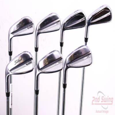 Titleist 2023 T100/T200 Combo Iron Set 4-PW True Temper AMT Tour White Steel Stiff Left Handed 38.25in