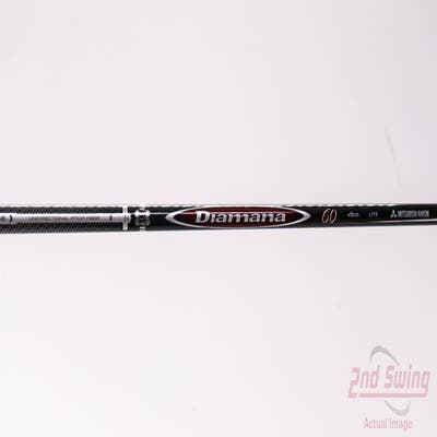 Used W/ Titleist Adapter Mitsubishi Rayon Diamana W Series 60 60g Fairway Shaft Senior 42.0in