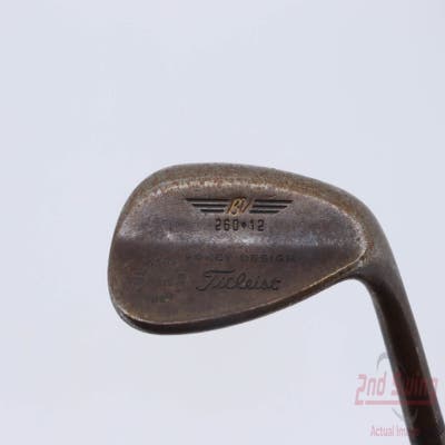 Titleist Vokey Raw Wedge Lob LW 60° 12 Deg Bounce Stock Steel Shaft Steel Wedge Flex Right Handed 35.0in