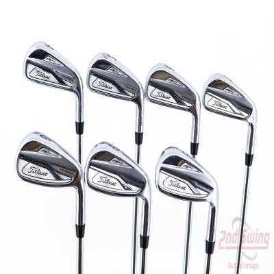 Titleist 718 AP2 Iron Set 4-PW True Temper AMT White S300 Steel Stiff Right Handed 38.5in