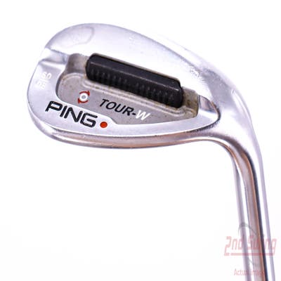 Ping Tour-W Brushed Silver Wedge Lob LW 60° 8 Deg Bounce Ping AWT Steel Regular Right Handed Red dot 35.0in