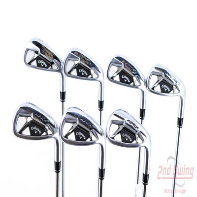 Callaway Apex 21 Iron Set 5-PW AW True Temper Elevate MPH 95 Steel Stiff Right Handed 37.75in