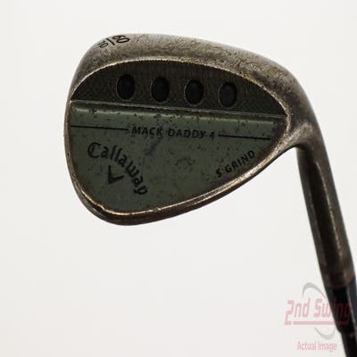 Callaway Mack Daddy 4 Tactical Wedge Lob LW 60° 10 Deg Bounce Dynamic Gold Tour Issue 115 Steel Stiff Right Handed 34.75in