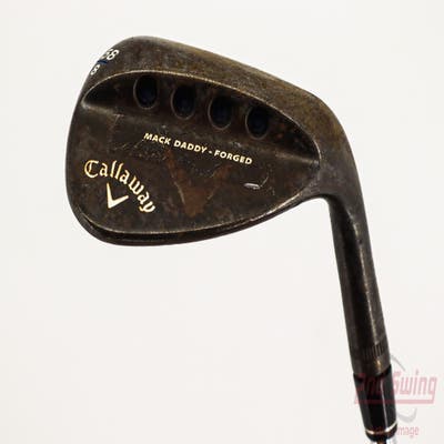 Callaway Mack Daddy Forged Slate Wedge Lob LW 58° 8 Deg Bounce Stock Steel Shaft Steel Wedge Flex Right Handed 35.0in