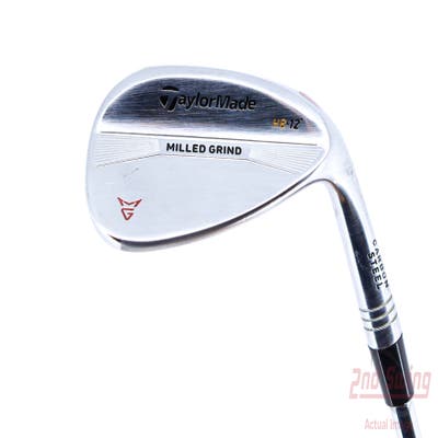 TaylorMade Milled Grind Satin Chrome Wedge Sand SW 54° 12 Deg Bounce Project X 5.5 Steel Regular Right Handed 36.5in