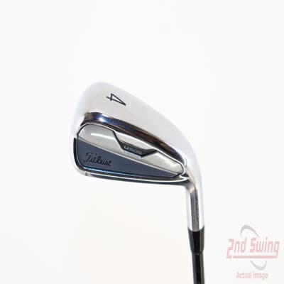 Titleist U-505 Utility Iron 4 Utility PX HZRDUS Smoke Black RDX 80 Graphite Stiff Right Handed 39.0in