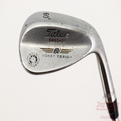 Titleist Vokey Spin Milled Wedge Lob LW 60° 4 Deg Bounce Titleist Vokey BV Steel Wedge Flex Right Handed 35.0in