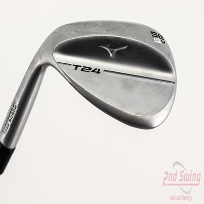 Mizuno T24 Soft Satin Wedge Lob LW 58° 10 Deg Bounce V Grind Dynamic Gold Tour Issue S400 Steel Stiff Left Handed 35.5in