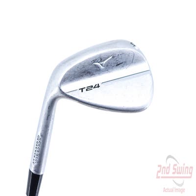 Mizuno T24 Soft Satin Wedge Gap GW 52° 10 Deg Bounce S Grind Dynamic Gold Tour Issue S400 Steel Stiff Left Handed 35.5in