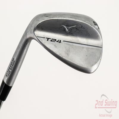 Mizuno T24 Soft Satin Wedge Gap GW 52° 10 Deg Bounce S Grind Dynamic Gold Tour Issue S400 Steel Stiff Left Handed 35.5in