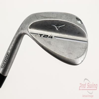 Mizuno T24 Soft Satin Wedge Lob LW 58° 10 Deg Bounce V Grind Dynamic Gold Tour Issue S400 Steel Stiff Left Handed 35.5in