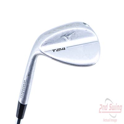 Mizuno T24 Soft Satin Wedge Lob LW 60° 10 Deg Bounce C Grind Dynamic Gold Tour Issue S400 Steel Stiff Left Handed 35.5in