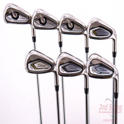 Titleist T300 Iron Set 5-PW AW True Temper AMT Red S300 Steel Stiff Right Handed 38.0in