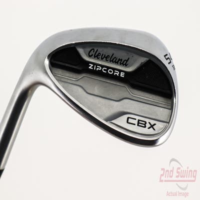 Cleveland CBX Zipcore Wedge Sand SW 54° 12 Deg Bounce True Temper Dynamic Gold 115 Steel Wedge Flex Left Handed 35.5in