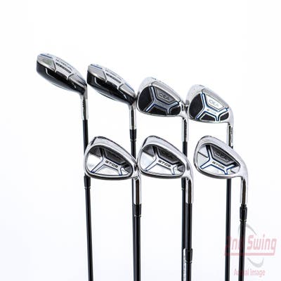 Adams Idea A7 OS Iron Set 5-PW SW Adams Grafalloy High Launch Graphite Senior Right Handed 39.25in