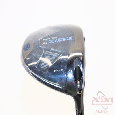 Mint Callaway Paradym Ai Smoke Max D Driver 9° autoFlex SF505 Graphite Regular Right Handed 45.75in