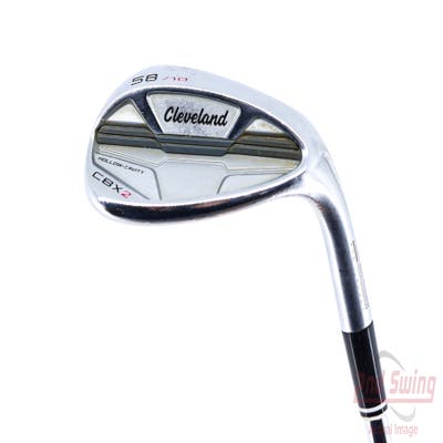 Cleveland CBX 2 Wedge Lob LW 58° 10 Deg Bounce Dynamic Gold 115 Steel Stiff Right Handed 35.5in