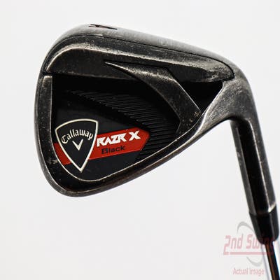 Callaway Razr X Black Wedge Gap GW True Temper M-10 XP Steel Uniflex Right Handed 35.75in