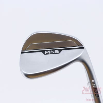 Ping s159 Chrome Wedge Pitching Wedge PW 46° 12 Deg Bounce S Grind FST KBS Tour 120 Steel Stiff Right Handed White Dot 36.25in