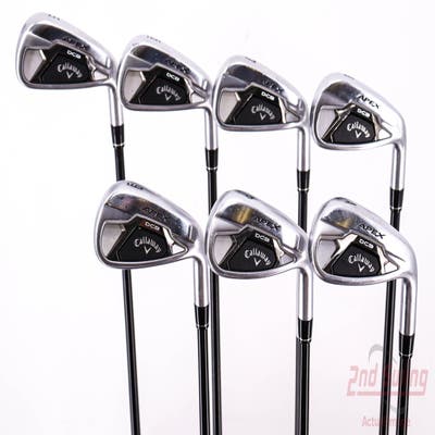 Callaway Apex DCB 21 Iron Set 5-PW AW MCA Tensei AV White Raw 75 Graphite Regular Right Handed 38.0in