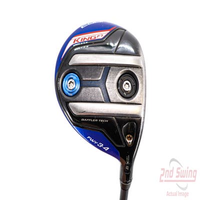 Cobra King F7 Fairway Wood 3-4 Wood 3-4W Fujikura Pro 65 Graphite Stiff Right Handed 43.25in