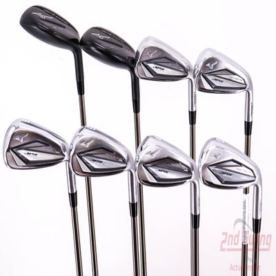 Mizuno JPX 923 Hot Metal HL Iron Set 4H 5H 6-PW GW UST Mamiya Recoil ESX 460 F2 Graphite Senior Right Handed 38.0in