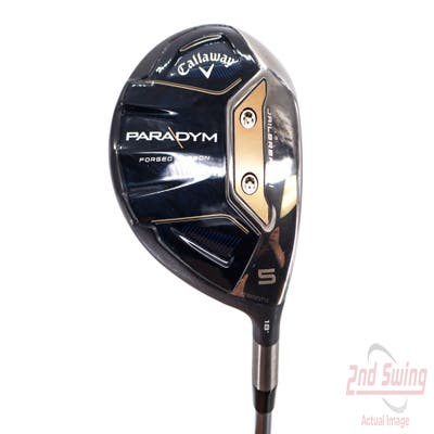 Callaway Paradym Fairway Wood 5 Wood 5W 18° PX HZRDUS Silver Gen4 60 Graphite Stiff Right Handed 42.5in