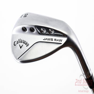 Callaway Jaws Raw Chrome Wedge Lob LW 58° 8 Deg Bounce Z Grind Dynamic Gold Spinner TI 115 Steel Wedge Flex Right Handed 35.0in