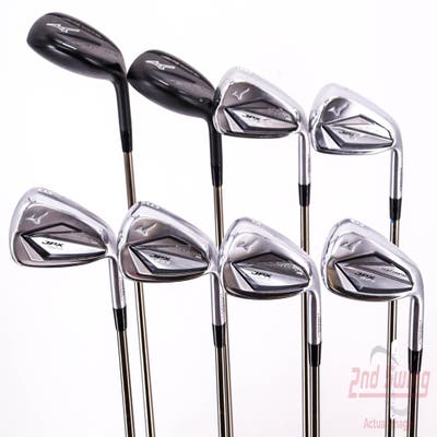 Mizuno JPX 923 Hot Metal HL Iron Set 4H 5H 6-PW GW UST Mamiya Recoil ESX 460 F2 Graphite Senior Right Handed 37.75in