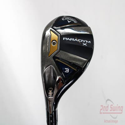 Callaway Paradym X Hybrid 3 Hybrid 18° PX HZRDUS Silver Gen4 75 Graphite Stiff Left Handed 40.5in