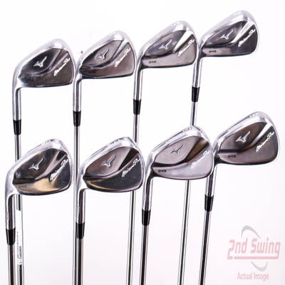 Mizuno Pro 245 Iron Set 4-PW GW Dynamic Gold Mid 115 Steel Stiff Left Handed 38.5in