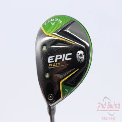 Callaway EPIC Flash Fairway Wood 3 Wood 3W 15° Project X EvenFlow Green 55 Graphite Regular Left Handed 43.25in