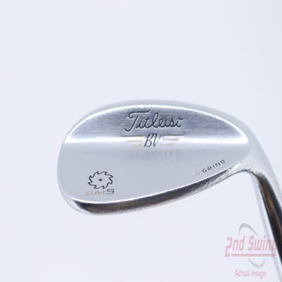 Titleist Vokey SM5 Tour Chrome Wedge Lob LW 60° 8 Deg Bounce M Grind Stock Steel Shaft Steel Wedge Flex Right Handed 34.5in