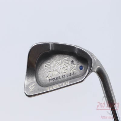 Ping Zing 2 Single Iron 4 Iron Ping JZ Steel Stiff Right Handed Blue Dot 38.0in