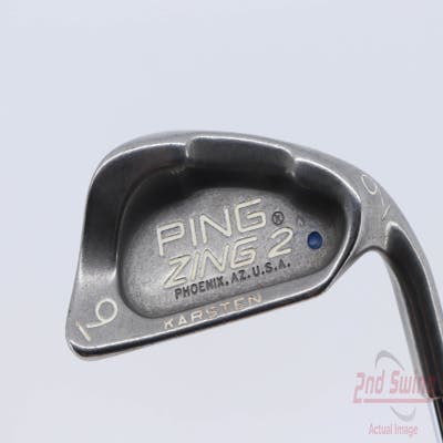 Ping Zing 2 Single Iron 9 Iron Ping JZ Steel Stiff Right Handed Blue Dot 35.5in