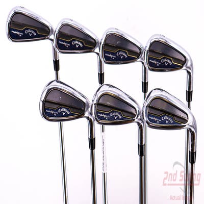 Callaway Paradym X Iron Set 6-PW AW GW True Temper Dynamic Gold X100 Steel X-Stiff Right Handed 37.5in