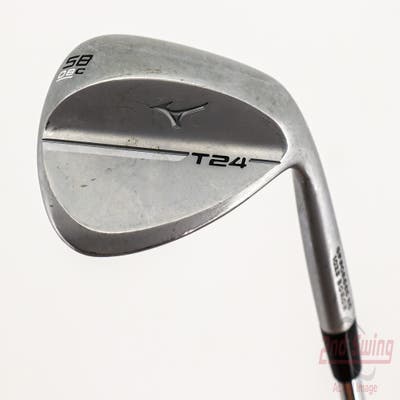 Mint Mizuno T24 Soft Satin Wedge Lob LW 58° 8 Deg Bounce C Grind Dynamic Gold Tour Issue S400 Steel Stiff Right Handed 35.5in