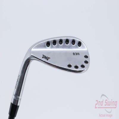 PXG 0311 Chrome Wedge Sand SW 56° 14 Deg Bounce Project X LZ 5.0 Graphite Senior Left Handed 36.0in