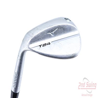 Mizuno T24 Soft Satin Wedge Lob LW 58° 10 Deg Bounce V Grind Dynamic Gold Tour Issue S400 Steel Stiff Left Handed 35.5in