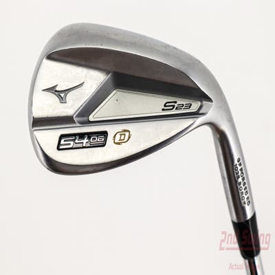 Mint Mizuno S23 Satin Chrome Wedge Sand SW 54° 8 Deg Bounce D Grind FST KBS Hi-Rev 2.0 115 Steel Wedge Flex Right Handed 35.5in