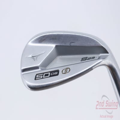 Mizuno S23 Satin Chrome Wedge Sand SW 54° 10 Deg Bounce S Grind FST KBS Hi-Rev 2.0 115 Steel Wedge Flex Right Handed 35.5in